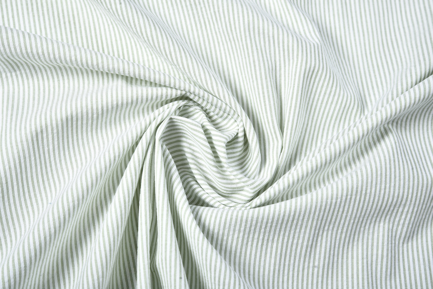 Light Green  Dress Stripes Seersucker