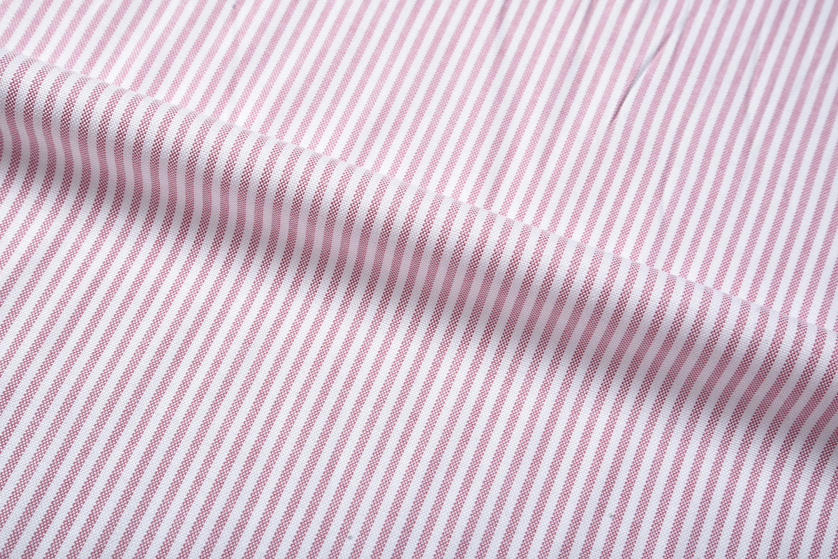 Pink Stripes Oxford Shirt - 4