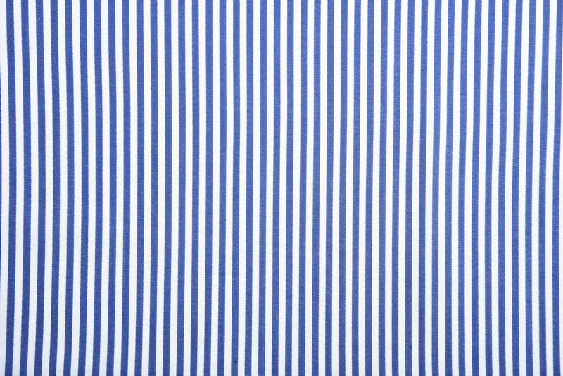Cornflower Blue White Candy Stripes