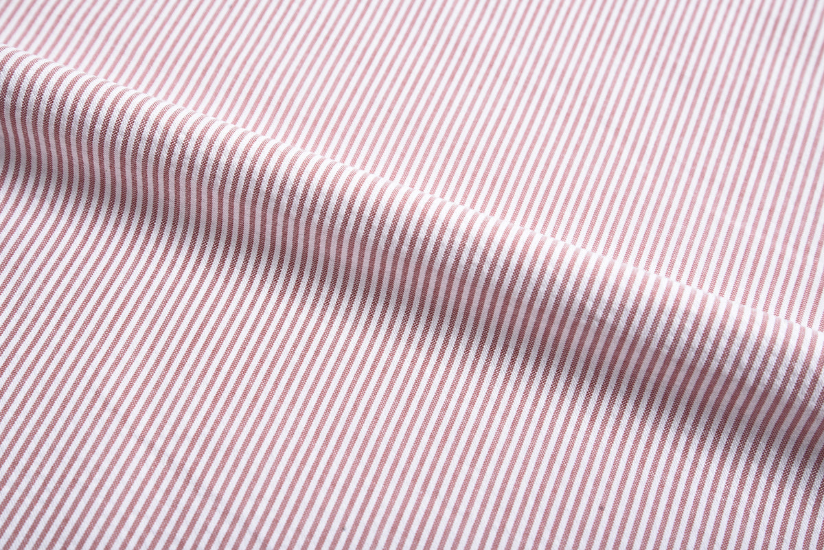 Burnt Orange Dress Stripes Seersucker - 5