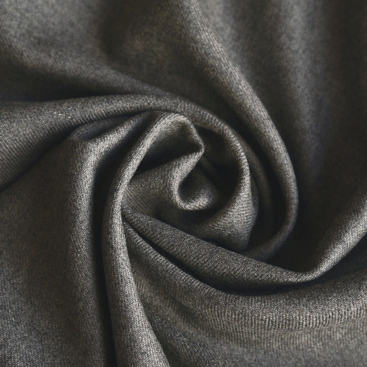 Dugdale Ash Grey Wool Flannel Dress Suit - 12