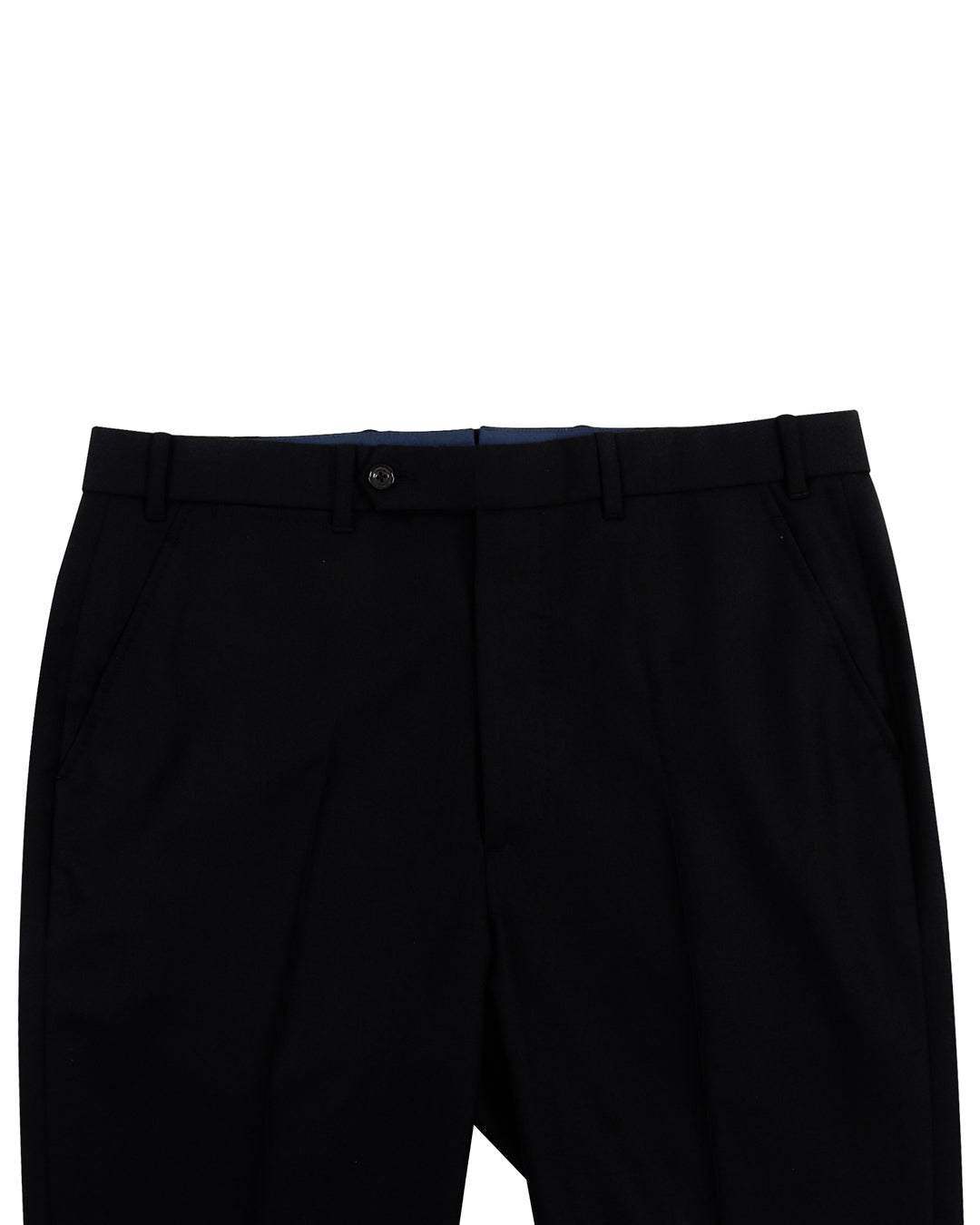 Dugdale Fine Worsted Pant- Black Plain