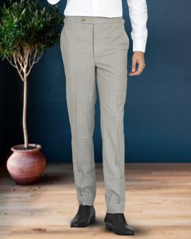 VBC - 4 Ply Tropical Wool: Grey Ecru Melange - 1