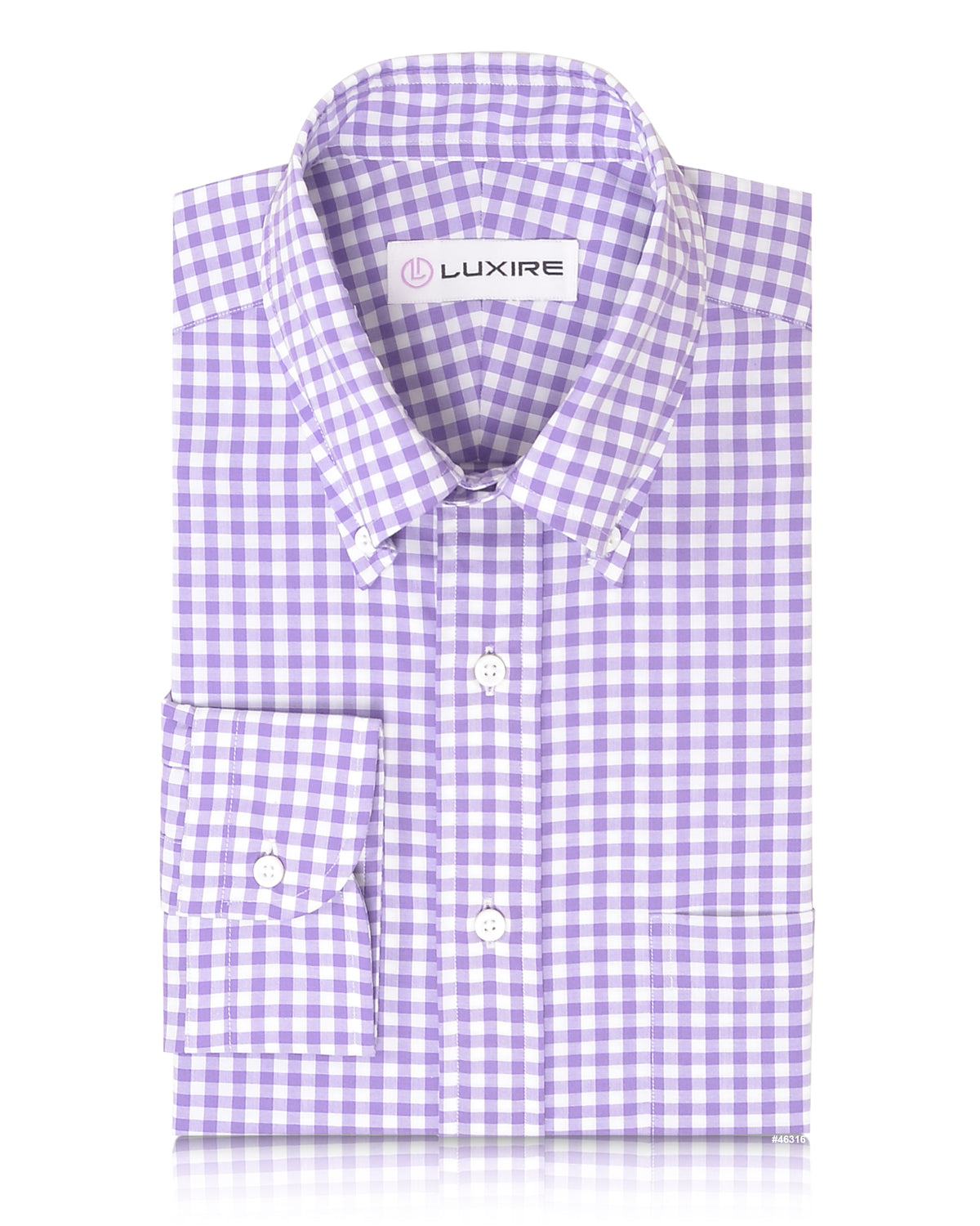 Blue Candy Stripe Oxford - 1