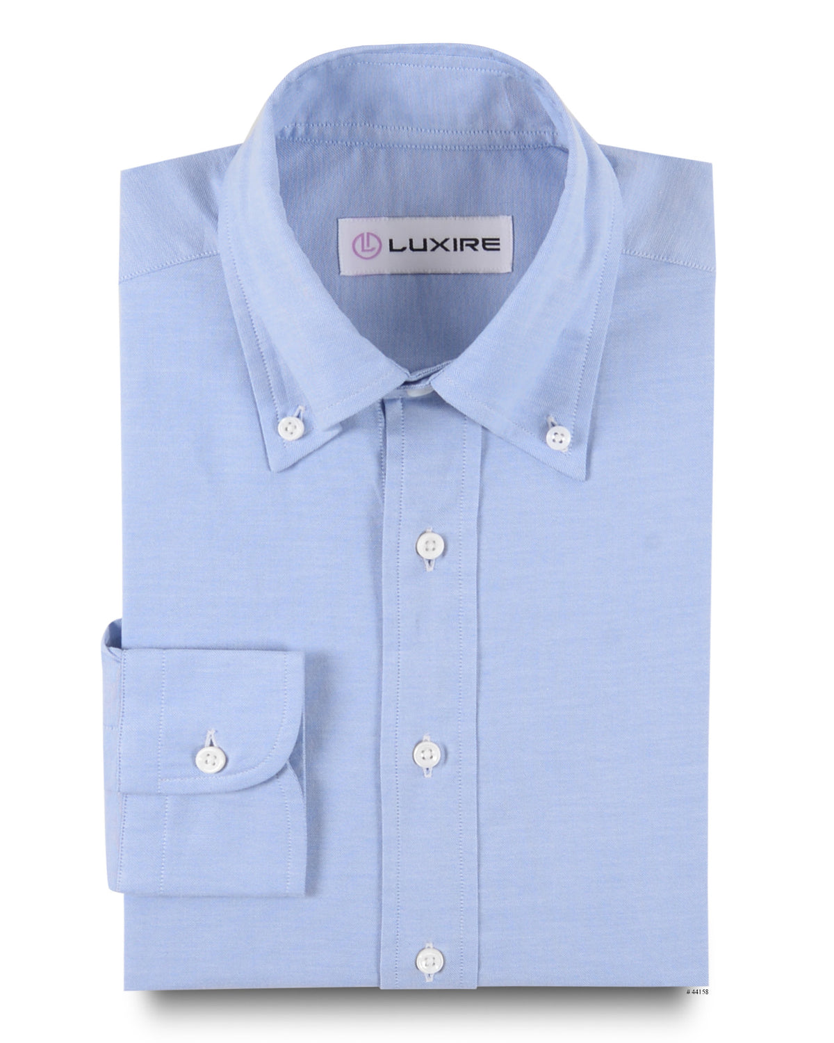 Classic Pinpoint Blue Oxford - 1