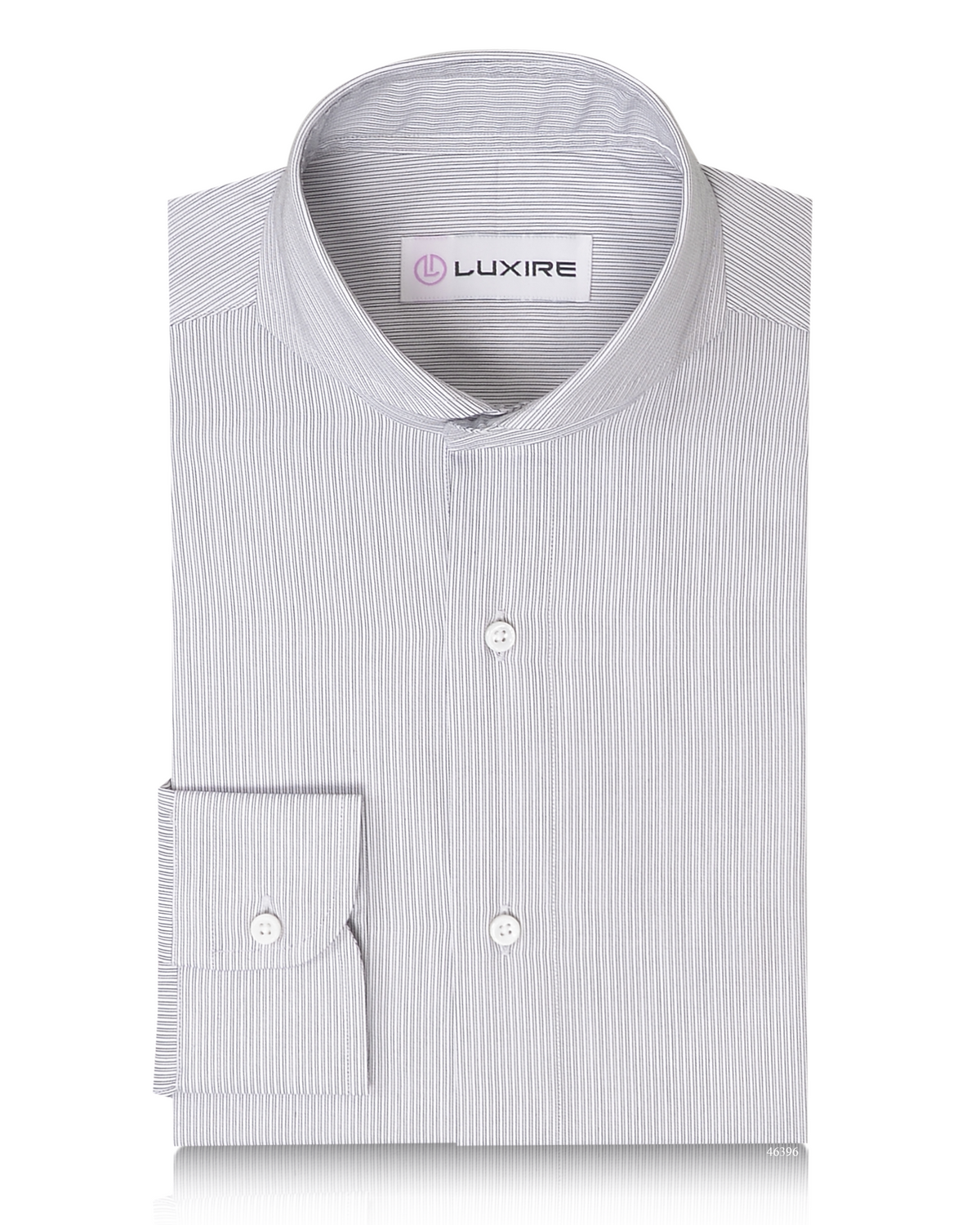 White With Navy Shadow Stripes by Monti - 1