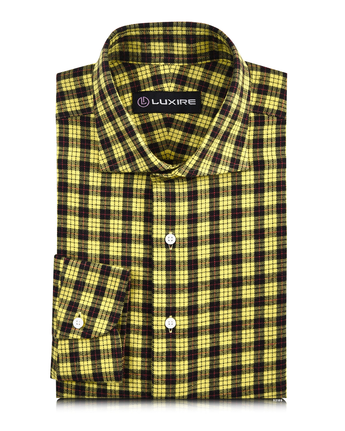 Yellow Black Tattersall Flannel - 1