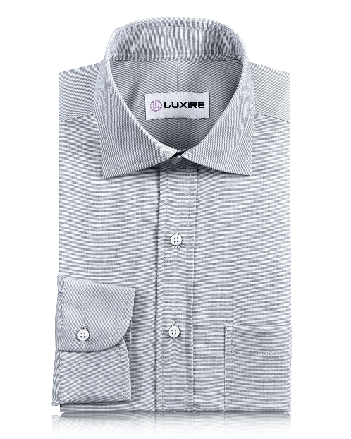 Light Grey End-on-End 40s - 1