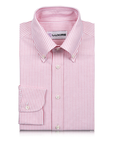 Pink Stripes Oxford Shirt