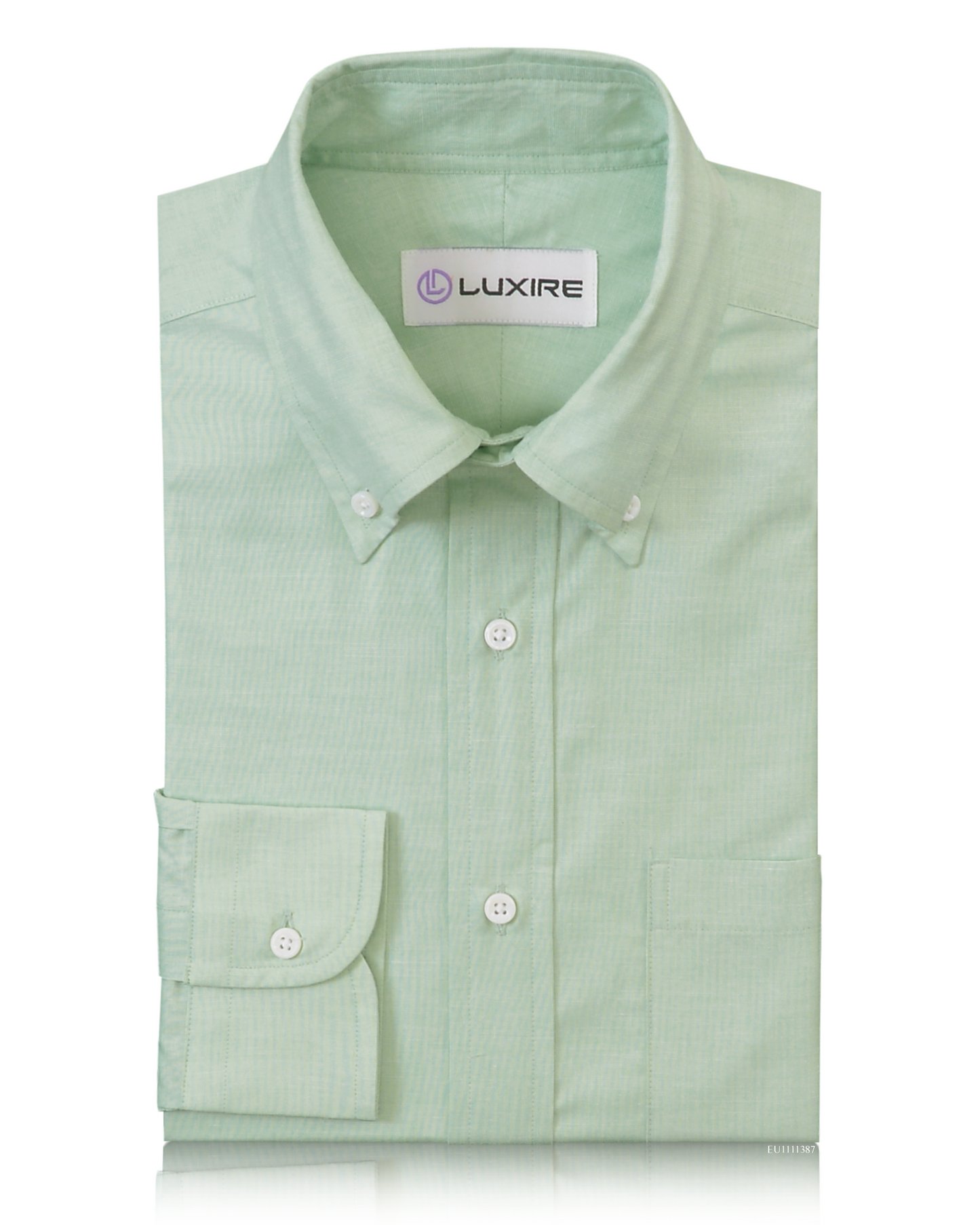 Cotton Poly: Green End On End Shirt