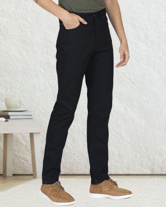 Luxire Selvedge: Black Overdyed Jeans