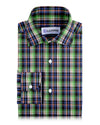 Green Black Blue Madras Checks
