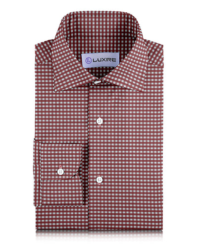 Salmon Pink Gingham