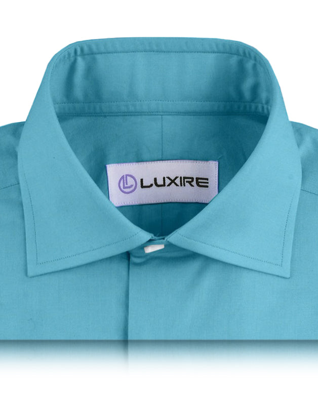 Aqua Blue Fine Twill - 2