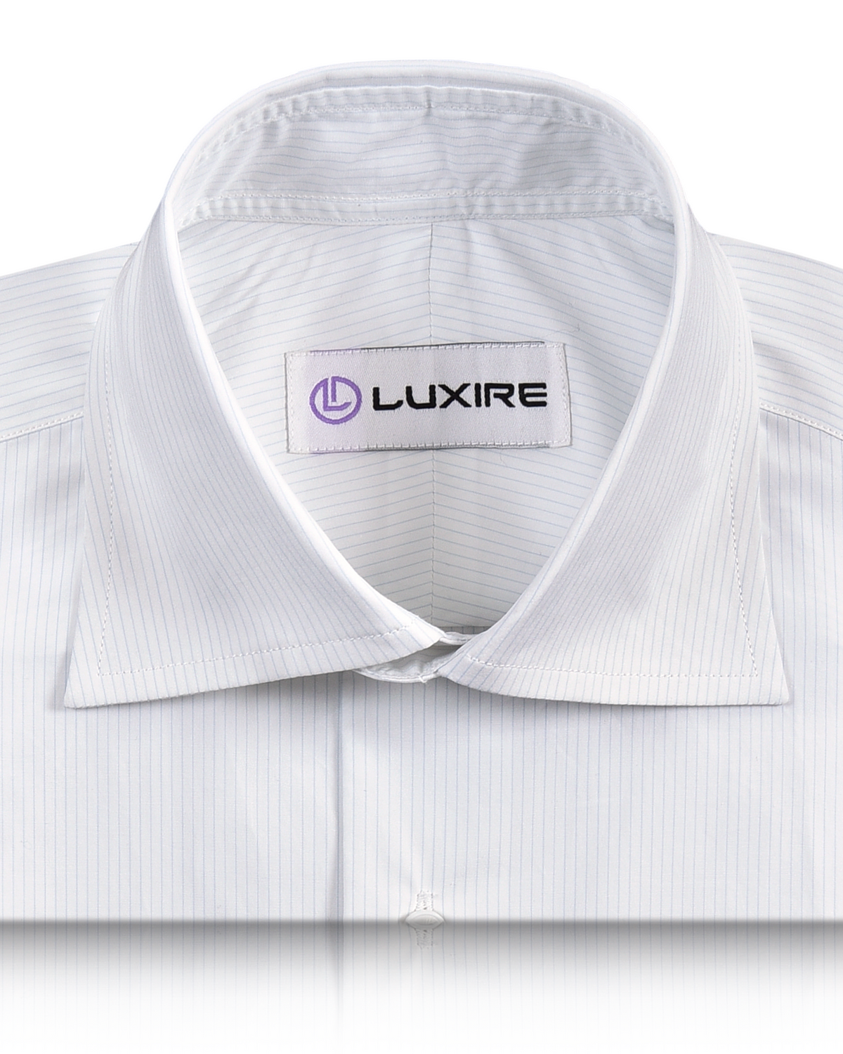 Brembana White Skyblue Pinstripes Shirt - 2