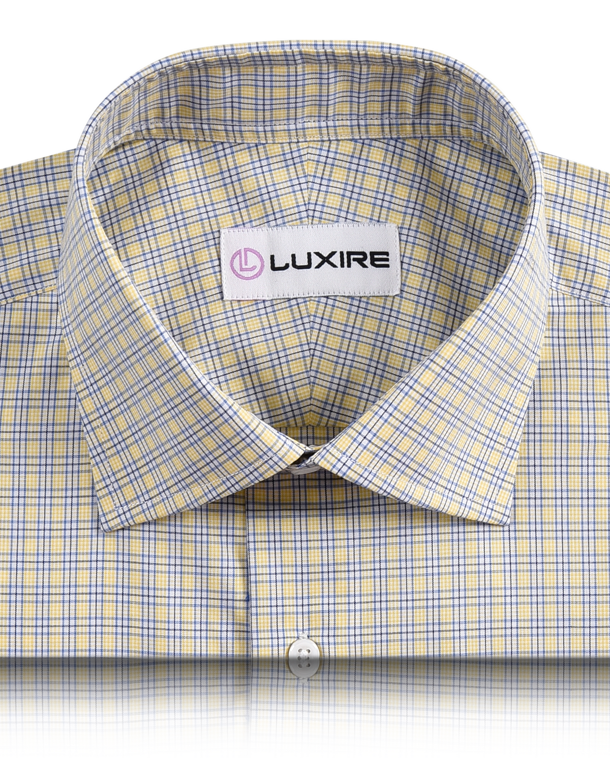 Yellow Blue Tattersall Shirt - 2