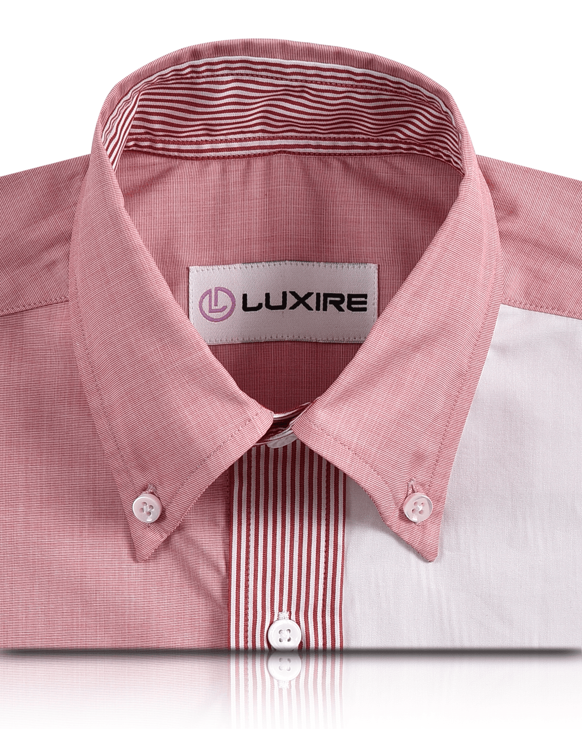 Red White Cotton Fun Shirt - 2