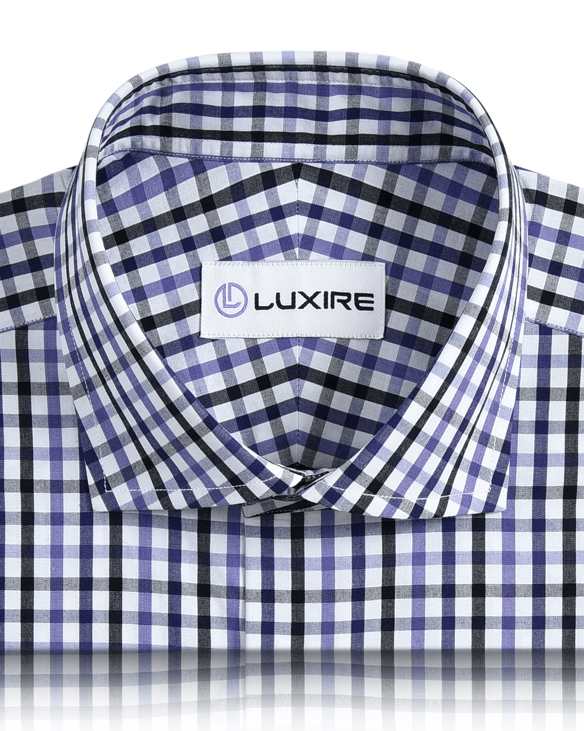 Purple Black Tattersall Gingham - 2