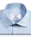 EZS Sky Blue Mille Stripes Shirt
