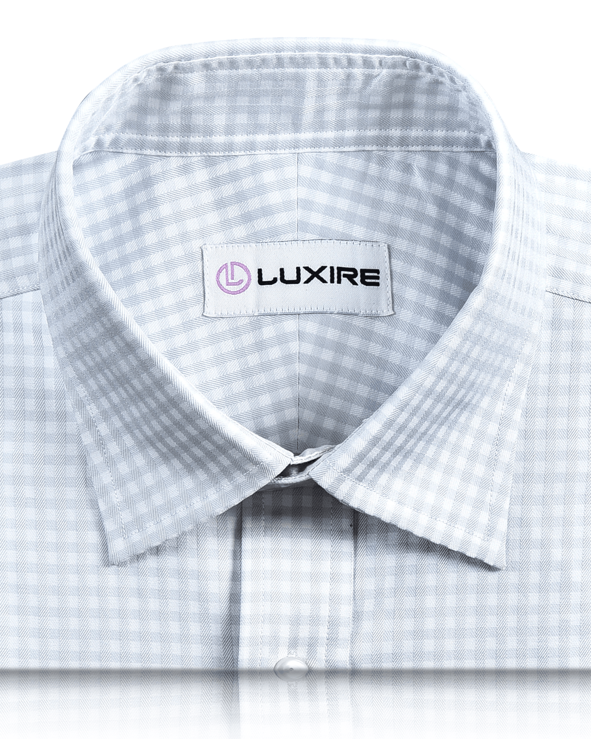 Zegna White Grey Gingham - 2