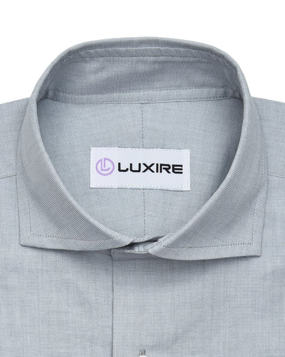 Grey Dress Shirt End on End