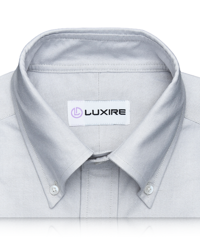 Pale Grey Oxford Shirt