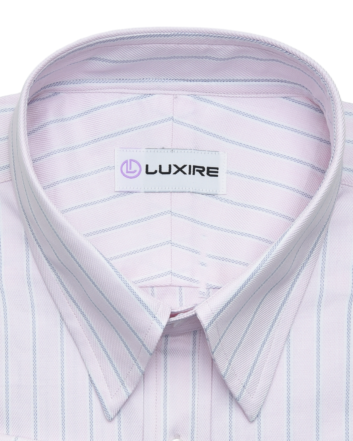 Pink and Navy Stripes Shirt - 2