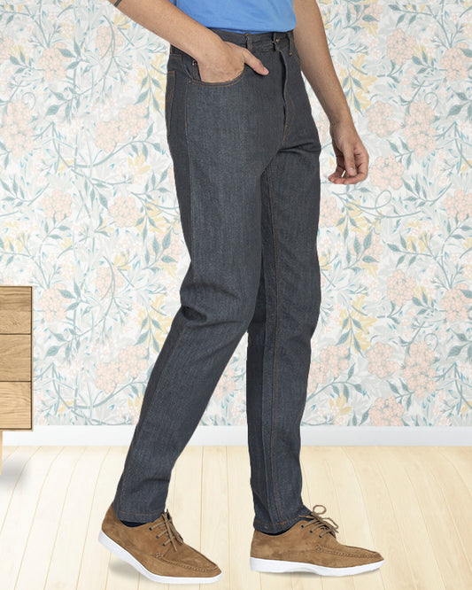 Luxire Selvedge: Grey Jeans