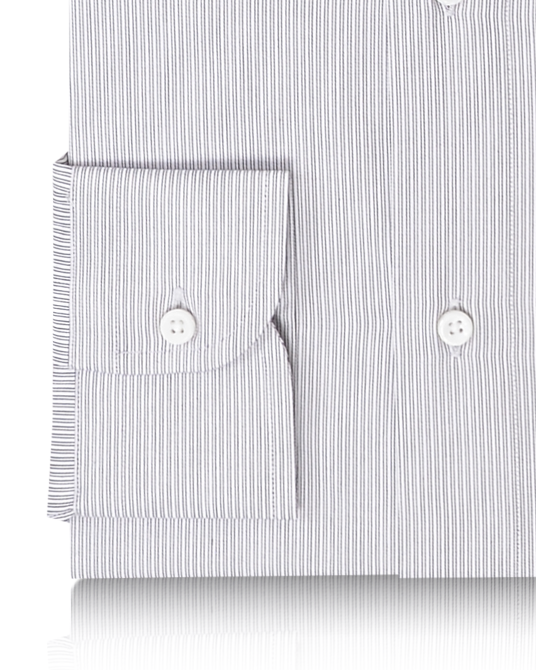 White With Navy Shadow Stripes by Monti - 3