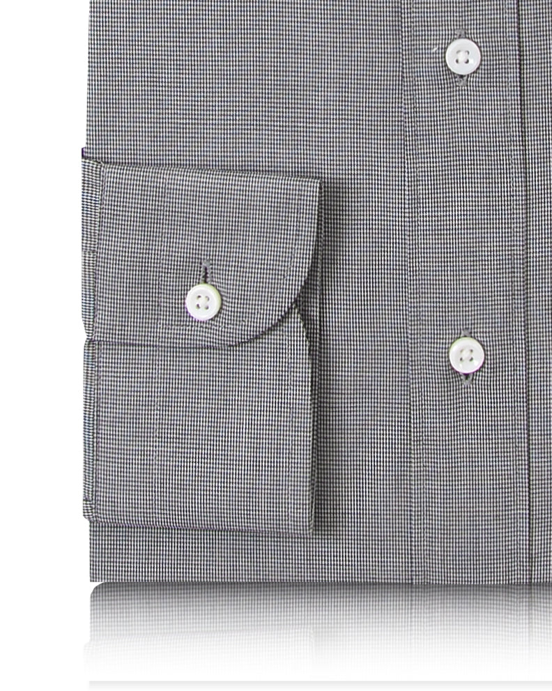 Grey Micro Houndstooth