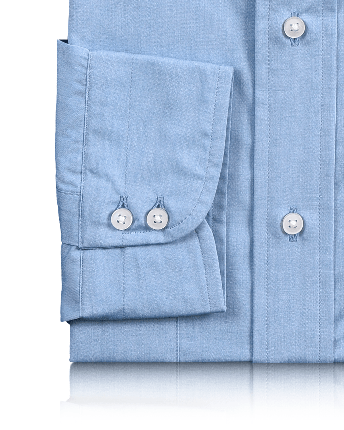 Blue Summer Chambray - 3