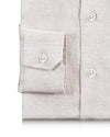 Ecru Textured Linen