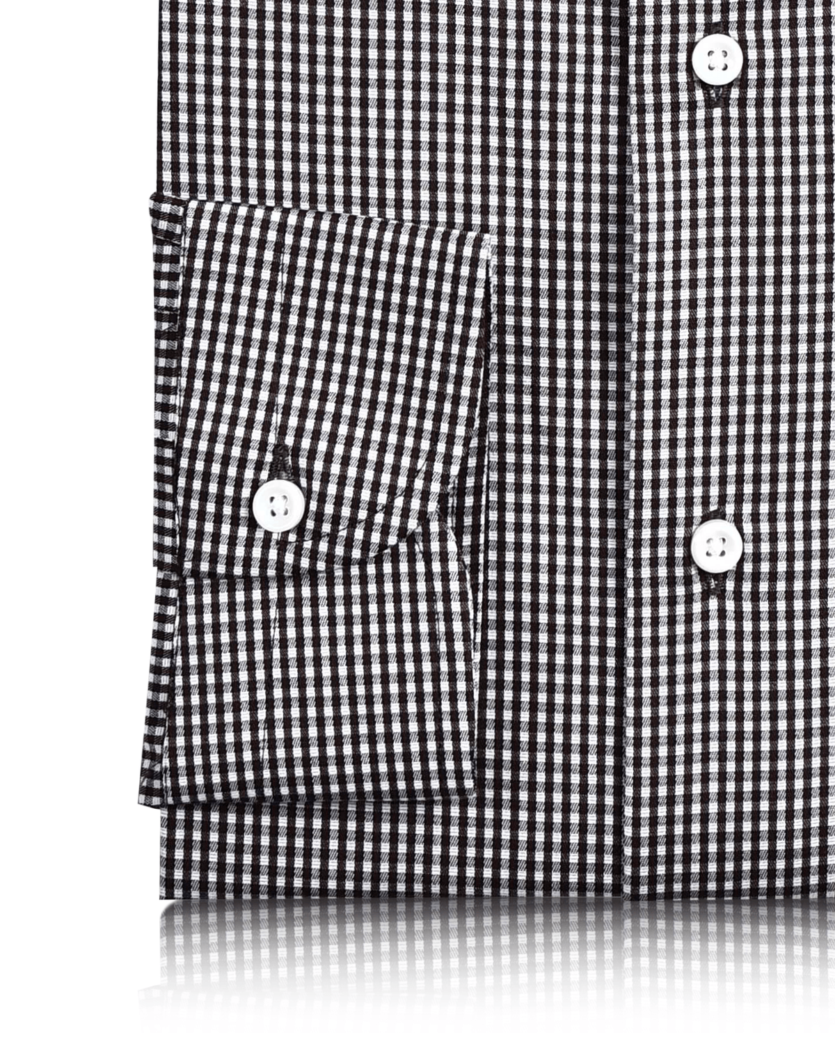 Dark Brown Gingham - 3