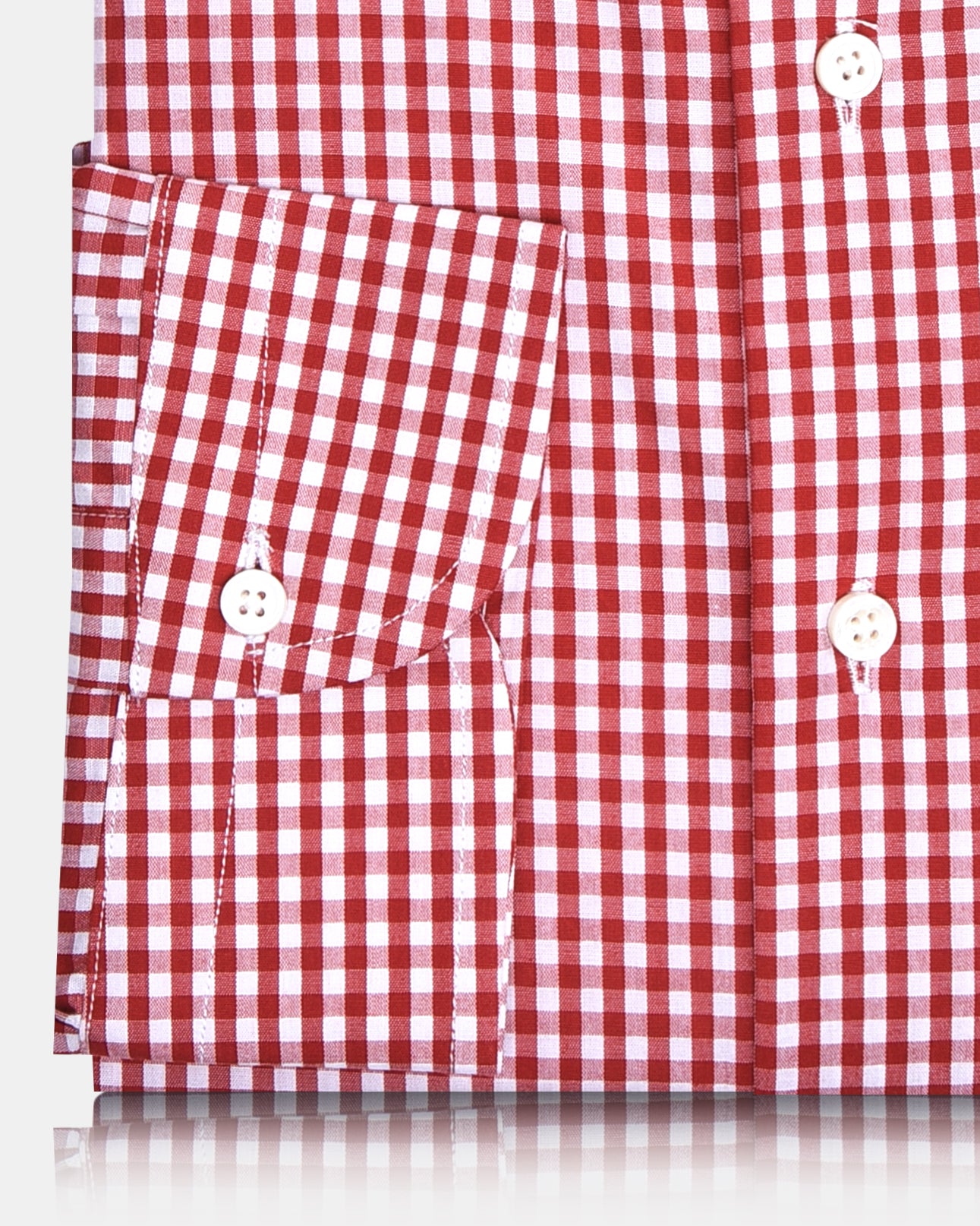 Red White Gingham Checks