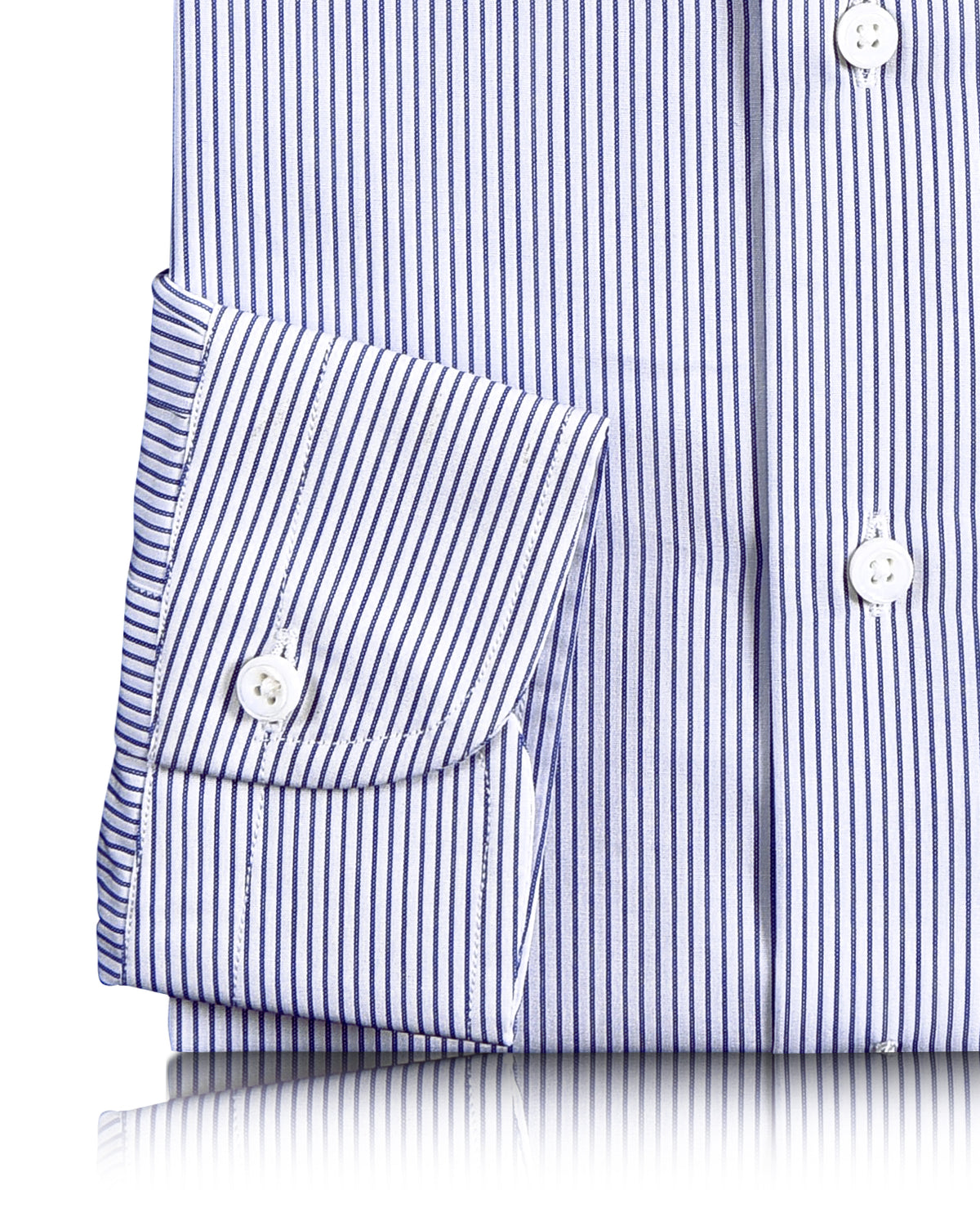 Navy Double Mille Stripes - 3