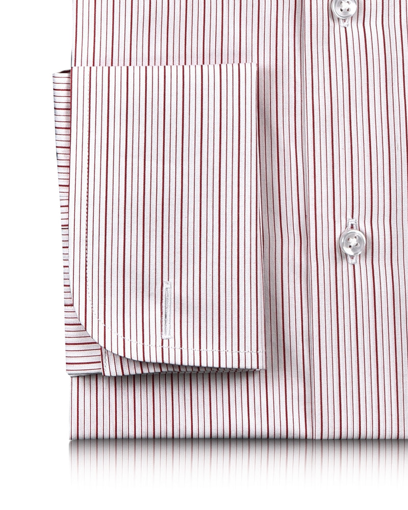 Red  Pinstripes Shirt