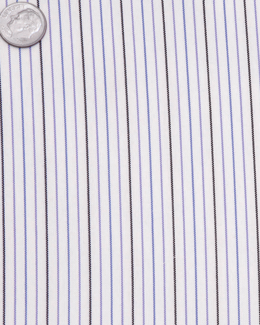 Monti Black Blue Pinstripes Shirt - 4