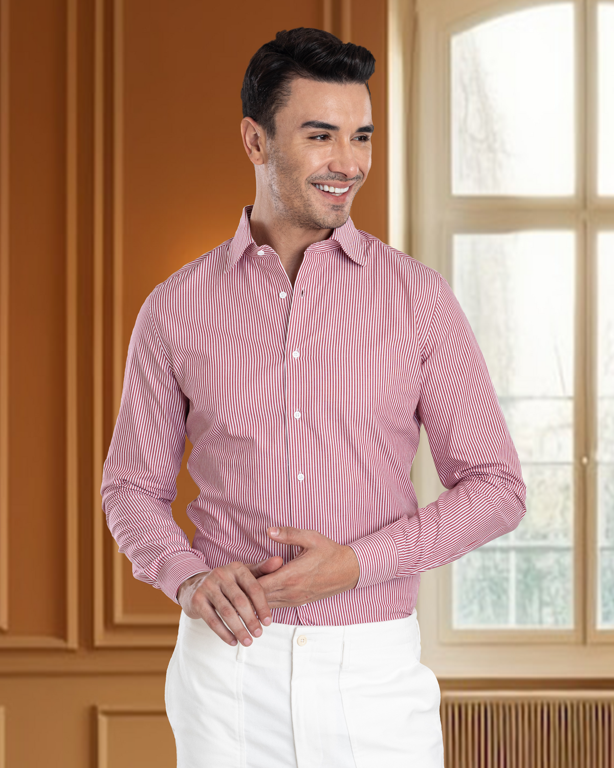 Red Candy Stripes Shirt - 2
