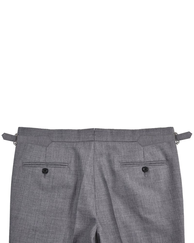 Dugdale Fine Worsted - Light Grey Plain