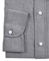 Grey Pinpoint Oxford Dress Shirt