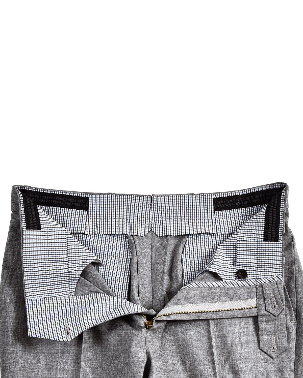 Vitale Barberis Canonico - 120s 2 Ply Summer Grey Dress Pant - 5