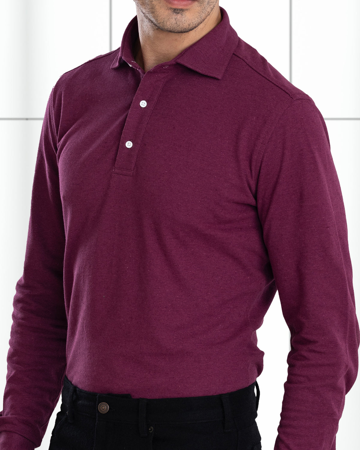 Purple Polo T-Shirt - 1