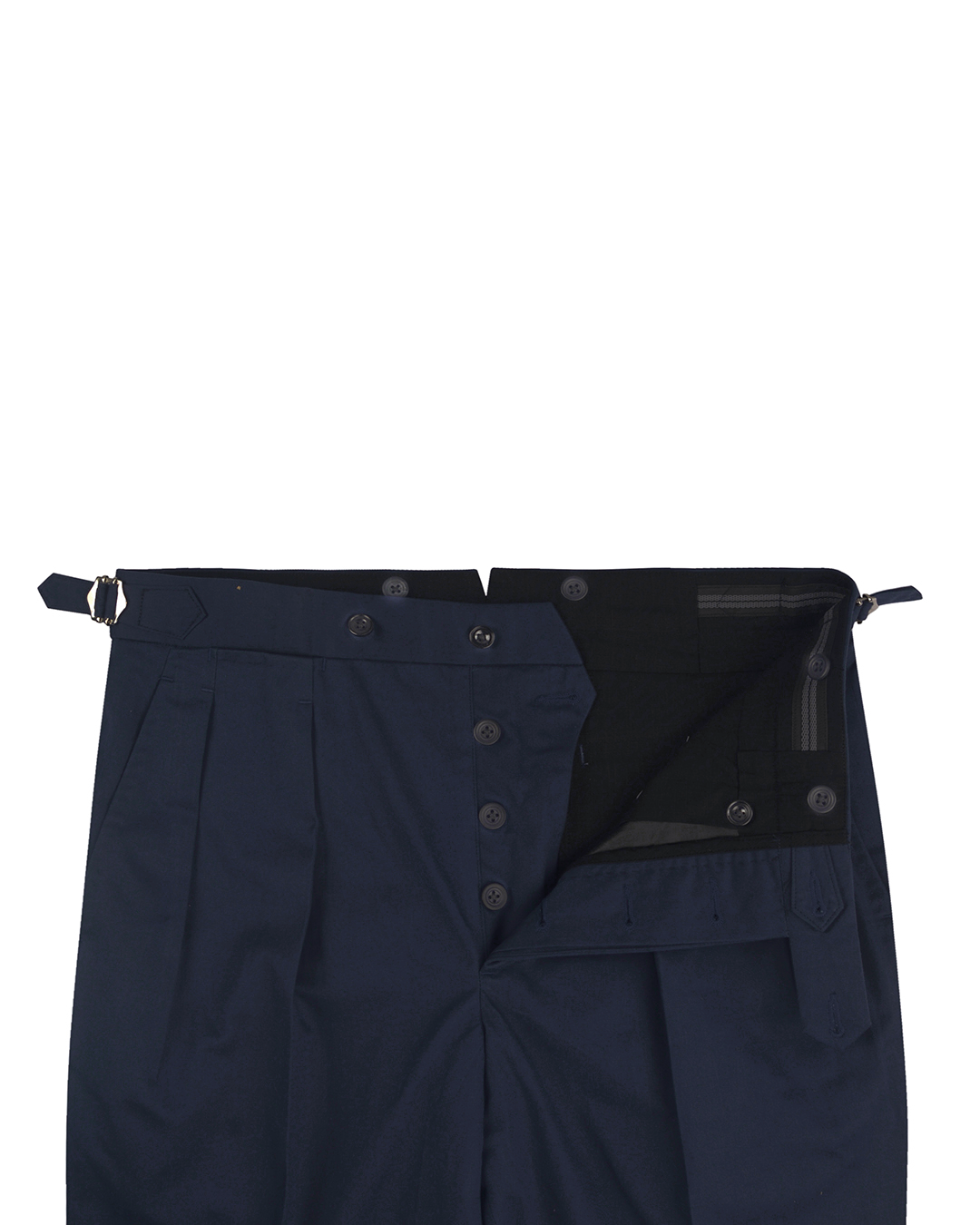 Navy Washed Twill Chino