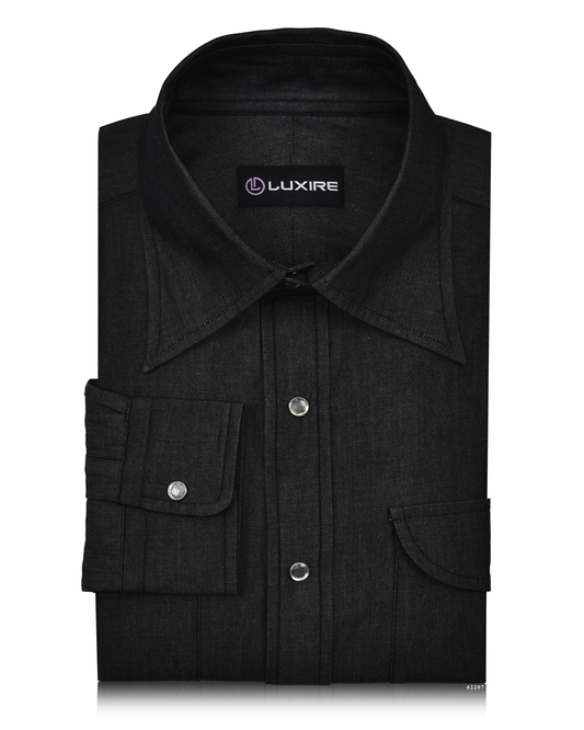 Sartorial Denim Black Chambray