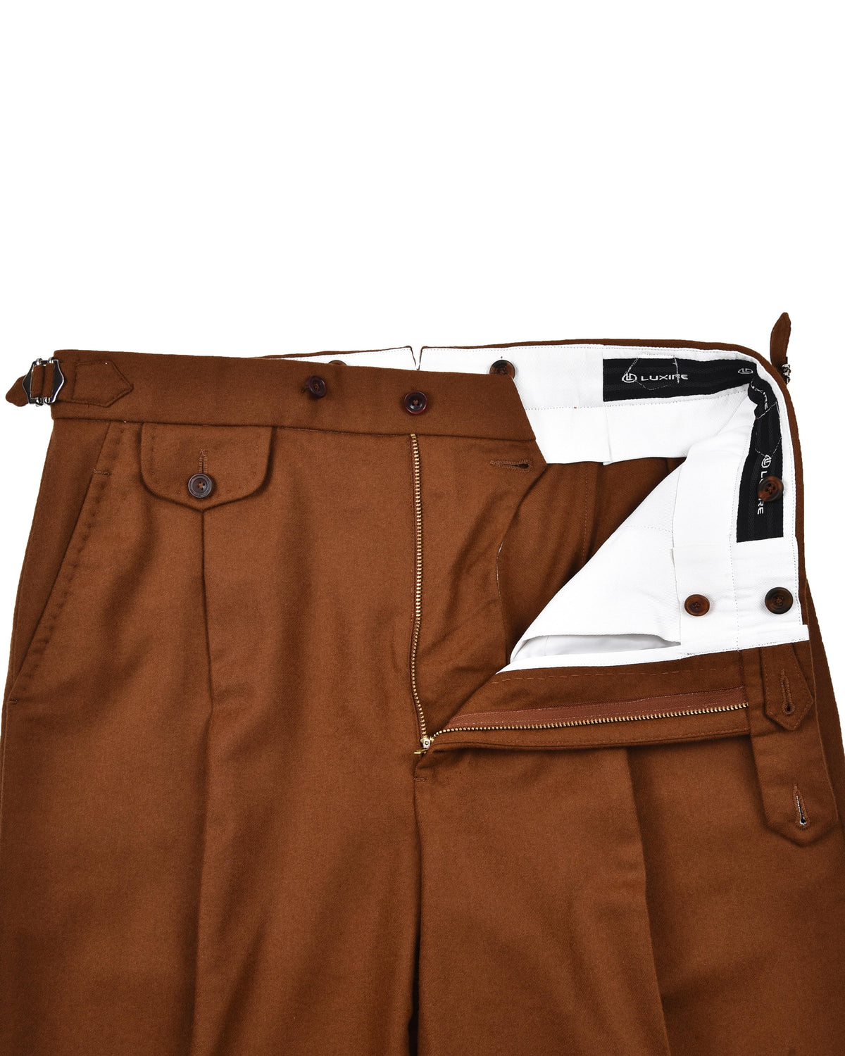 VBC:100% Wool Brown Flannel - 4