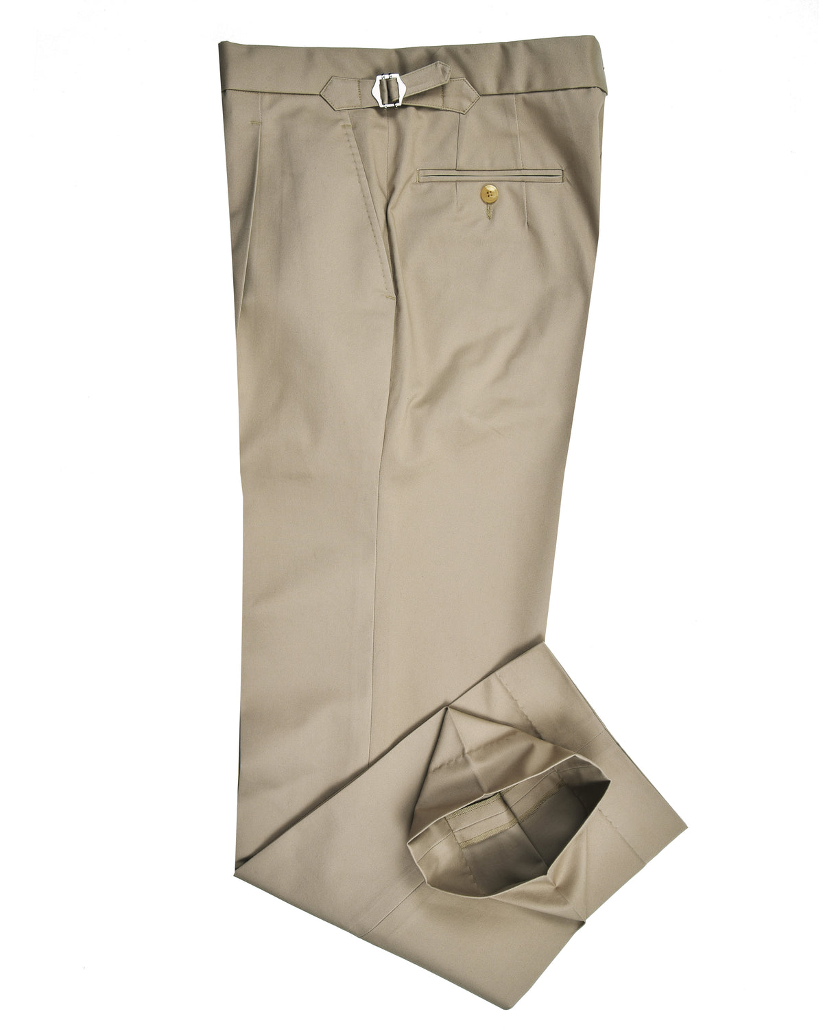 Light Khaki Stretchable chino - 2