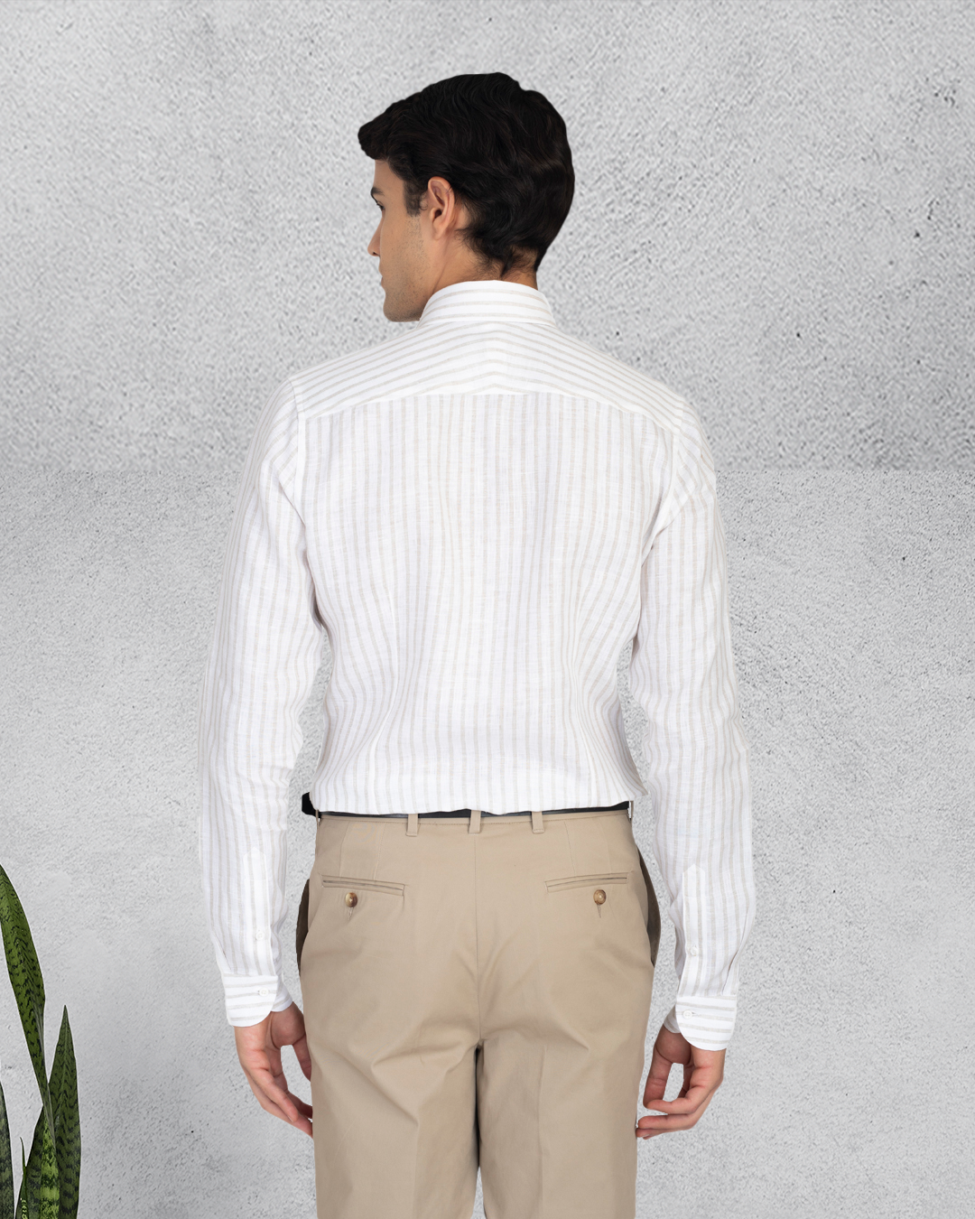 Genoa British Khaki Dress Pant - 8
