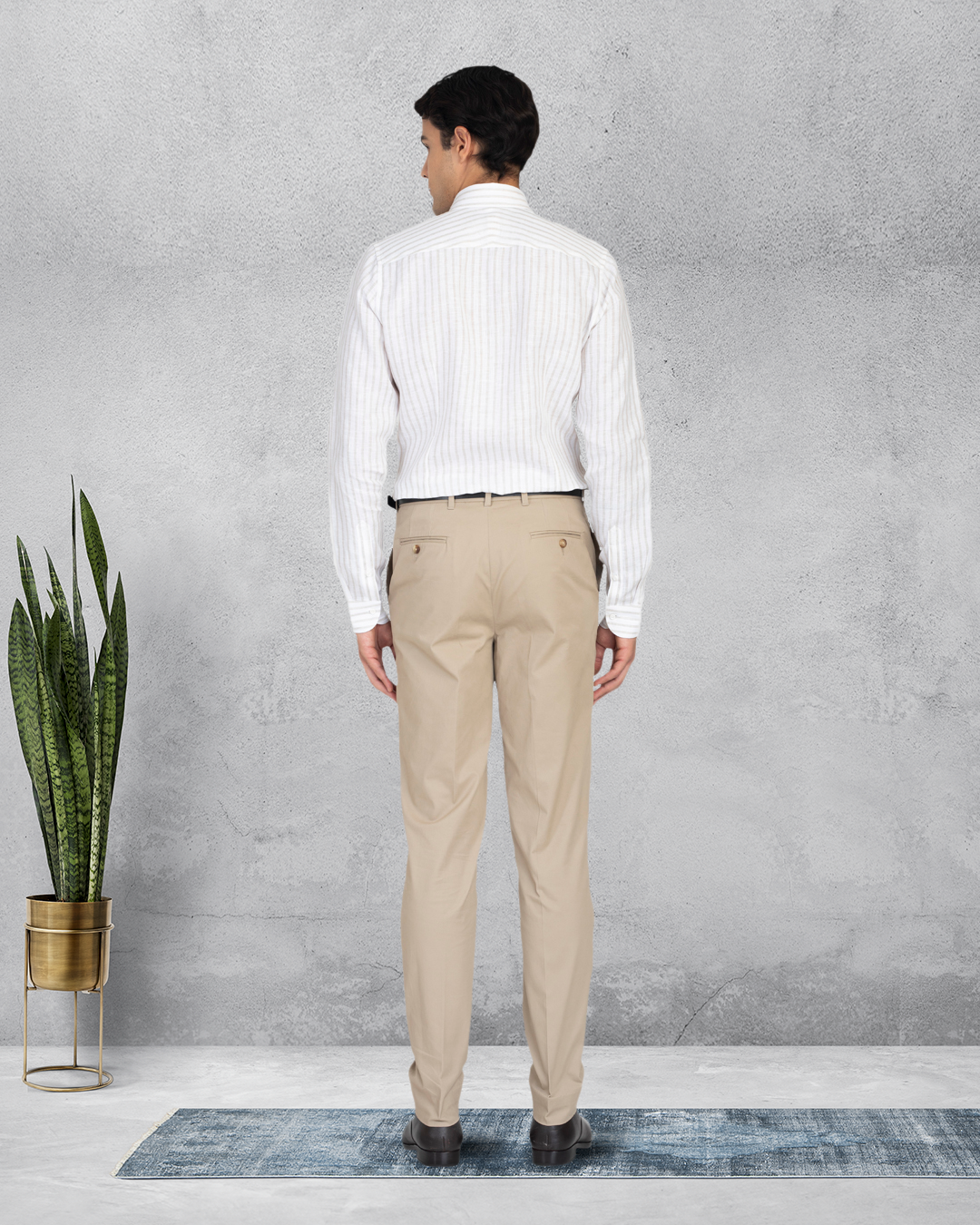Genoa British Khaki Dress Pant - 5