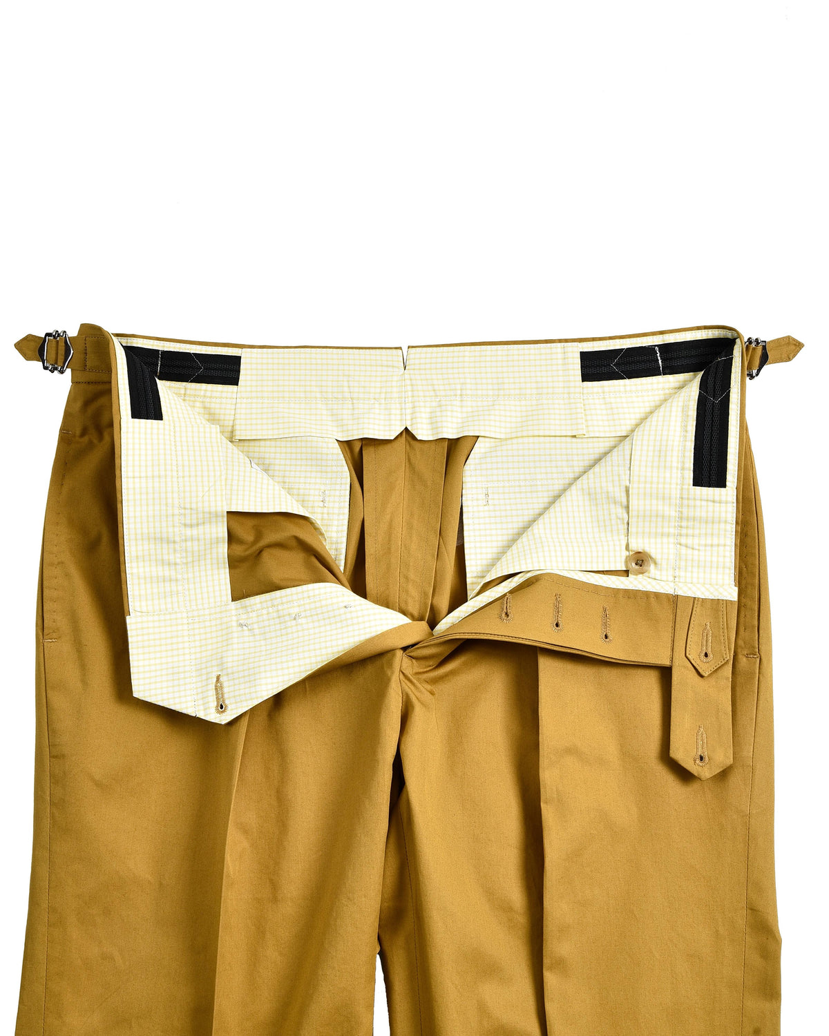 Golden Mustard Cotton Pant - 4