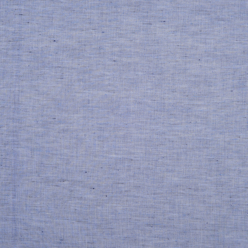 Cotton Linen: Mid Blue Chambray